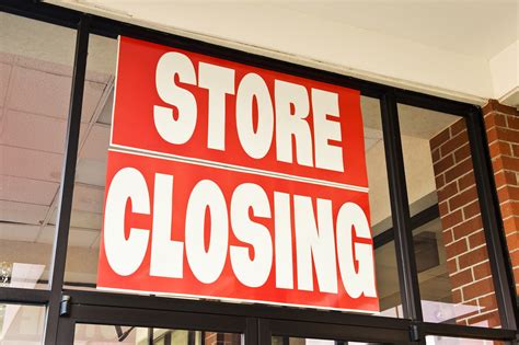 why are all the discount stores closing